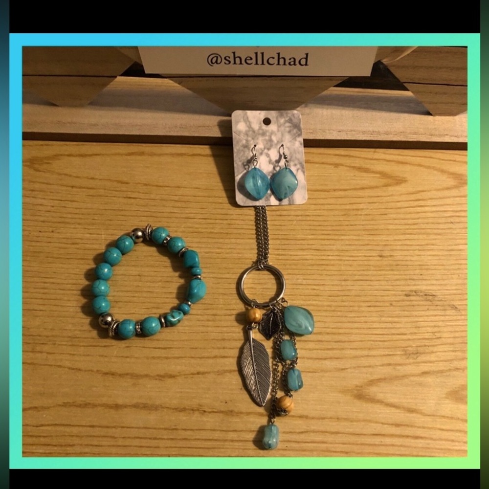 New!! Natural Turquoise Set!